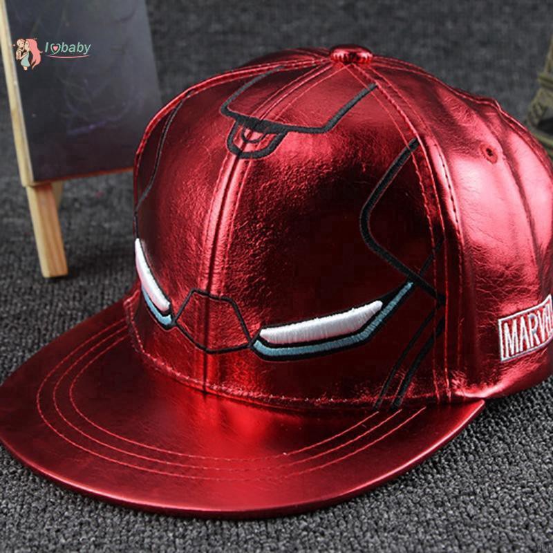 IU New Children's Iron Man Hip Hop Casual Baseball Cap