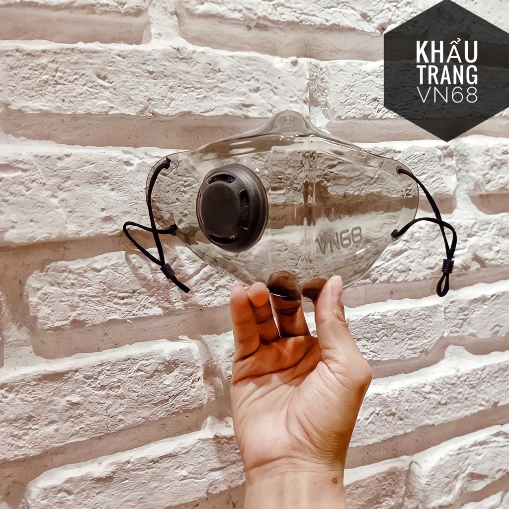 KHẨU TRANG VN68 - KHẨU TRANG NHỰA 3D (MADE IN VIETNAM)