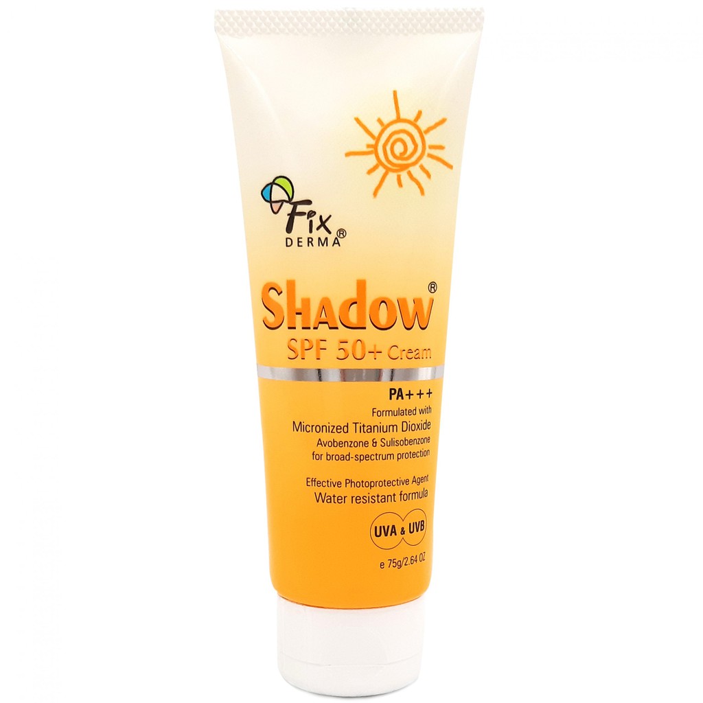 Kem Chống Nắng Toàn Thân Fixderma Shadow SPF 50+ (75g)