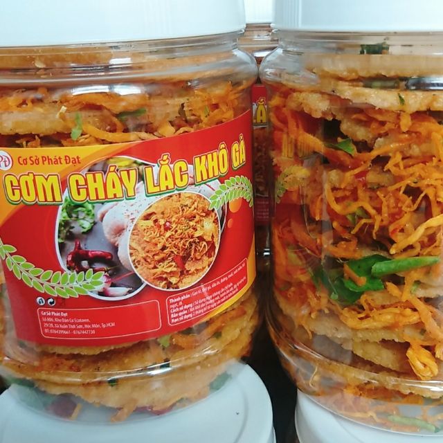 1Kg Cơm Cháy Lắc Khô Gà
