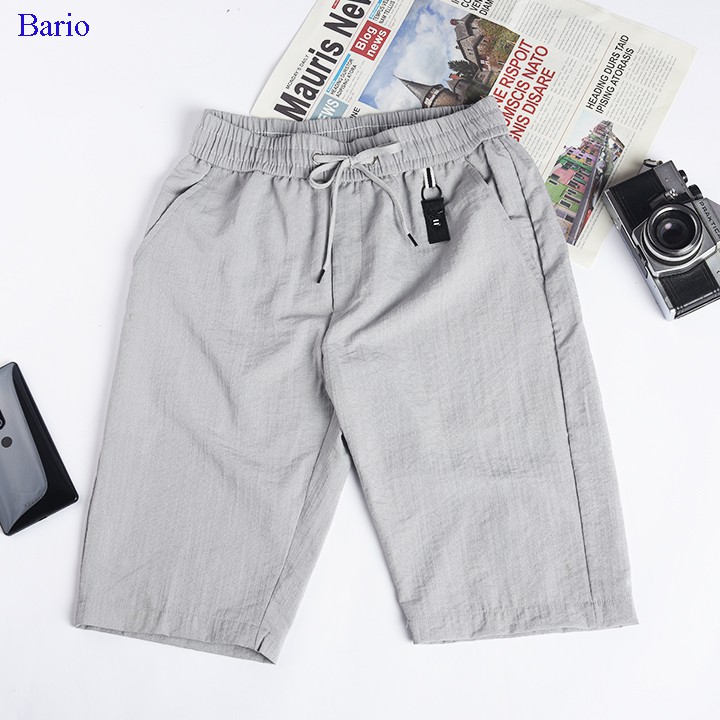 Quần đũi nam quần ngố nam chất đũi đẹp thoáng mát thời trang (Tặng kèm 1 đôi tất nam) | BigBuy360 - bigbuy360.vn