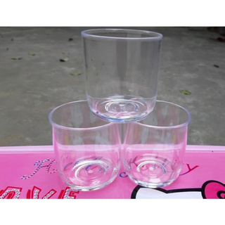 [Siêu Rẻ] 10 Cốc Trà Trung 2368 Nhựa Meka Giả Thuỷ Tinh Siêu Bền