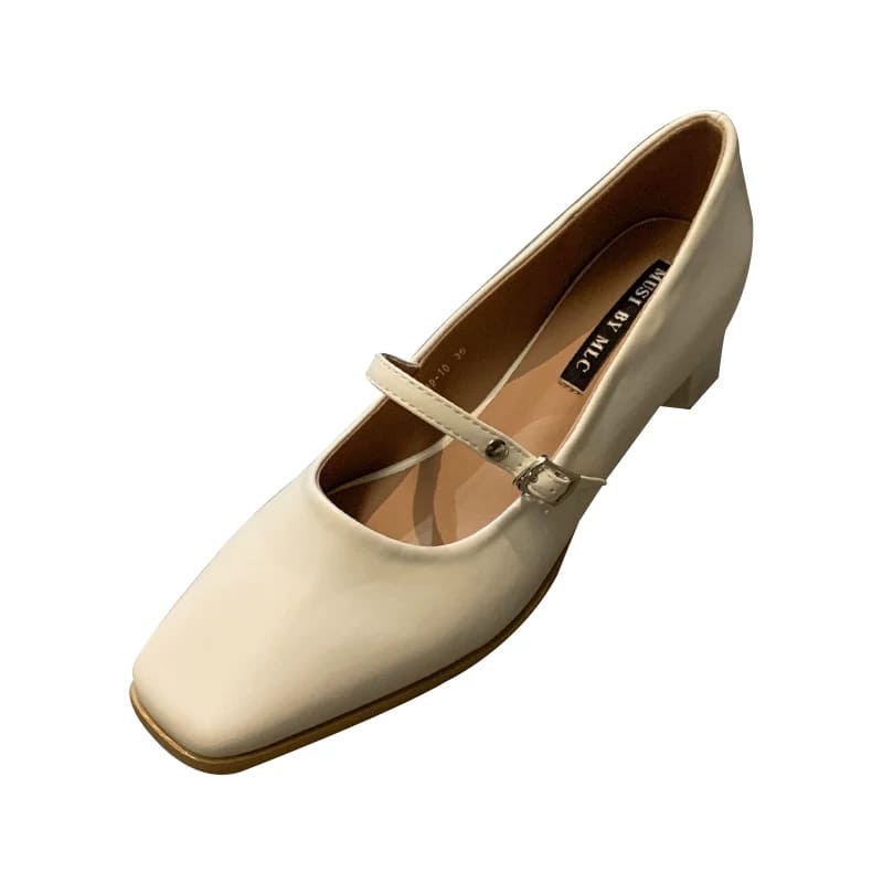 Giày Mary Jane mũi dài