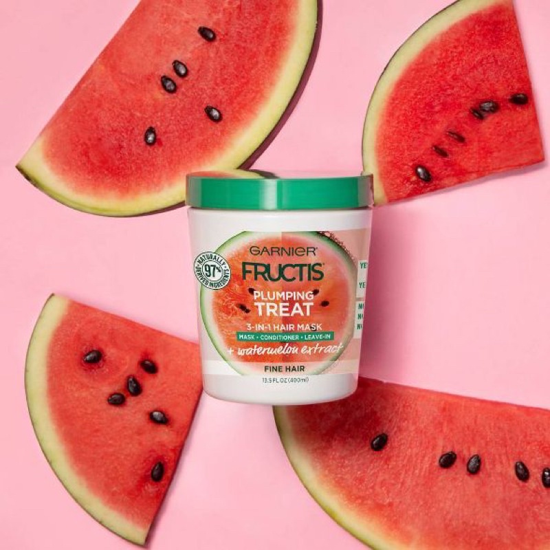 KEM Ủ TÓC & BỘ DẦU GỘI XẢ TRÁI CÂY GARNIER FRUCTICS