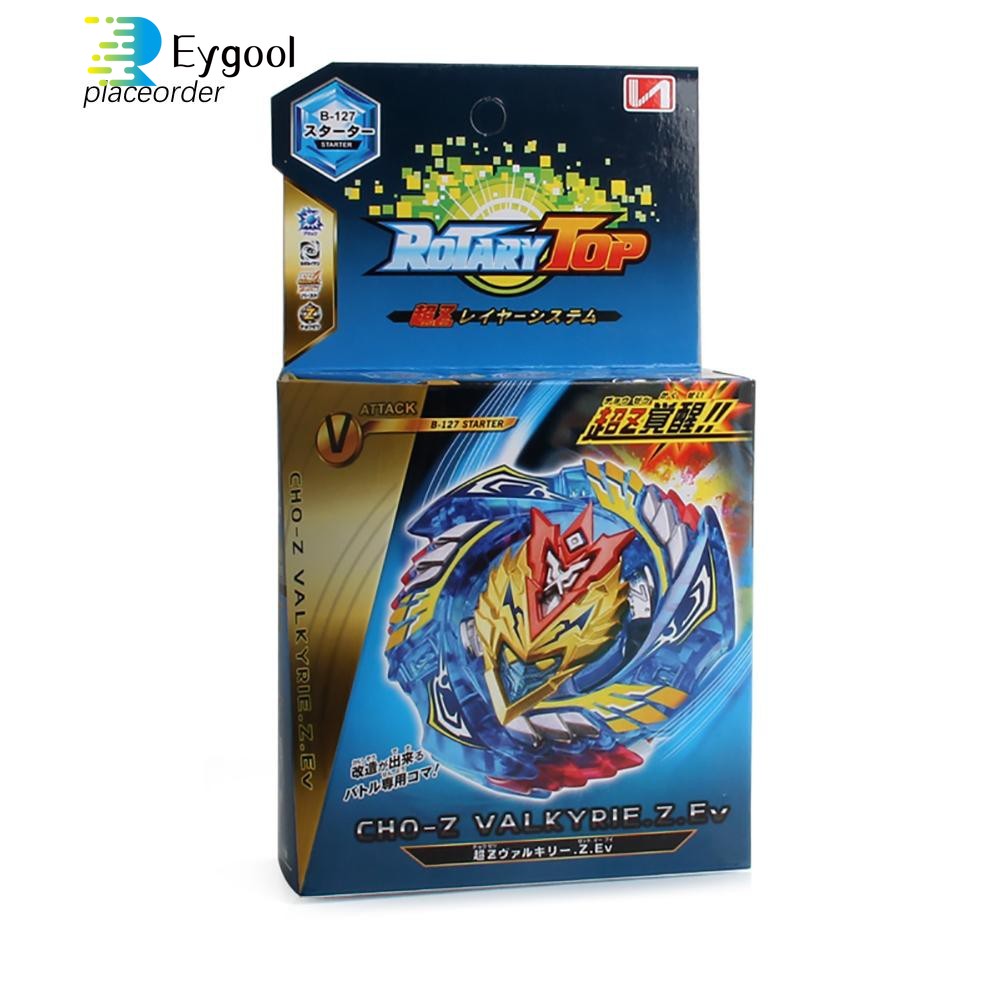 Eygool store Đồ chơi con quay bằng kim loại phong cách Beyblade Burst B-127 dành cho các bé