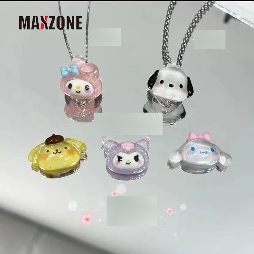SANRIO Vòng cổ Mặt Lọ Đuổi Muỗi Hình Chai Điều Ước Dễ Thương Mymelody Kuromi Cinnamoroll