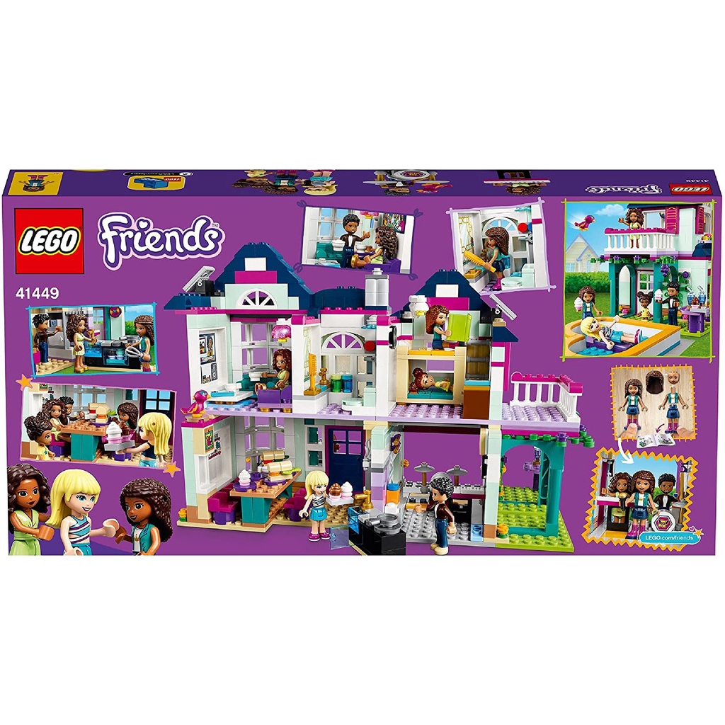 Đồ chơi Lego Friend Ngôi nhà của Andrea 41449 hộp rách