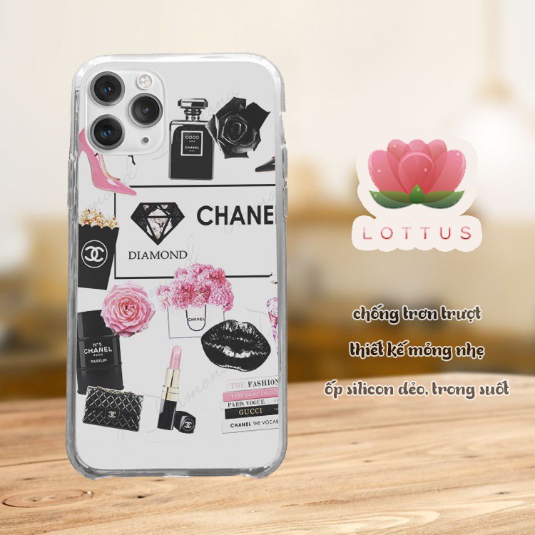 Ốp Iphone Chanel  siêu ấn tượng Cho các dòng Iphone từ 5 đến 12 pro max CHAPOD00037