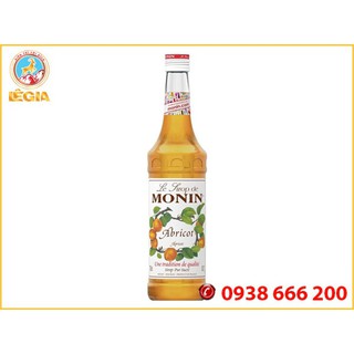 Siro monin mơ 700ml - monin apricot syrup