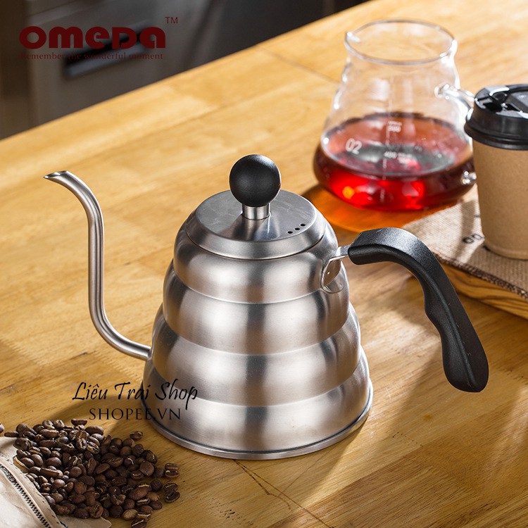 Bình cổ ngỗng pha cà phê cafe ấm cổ ngỗng vòi dài 1.2L