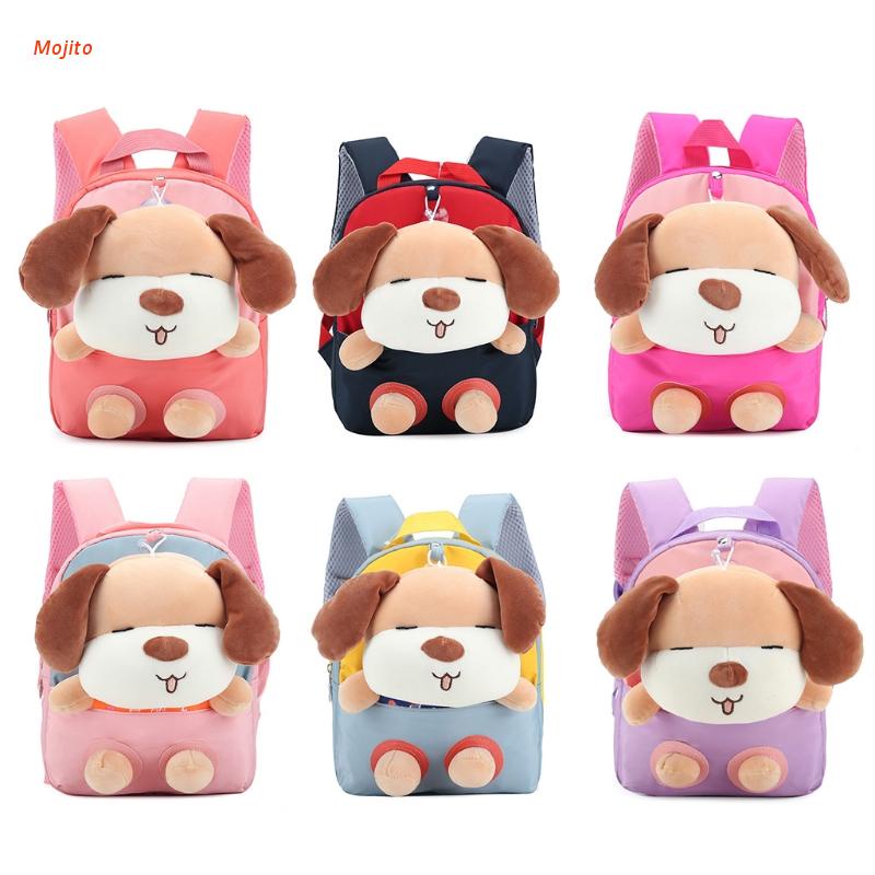 Ba Lô Đi Học Mini Hình Chú Chó Hoạt Hình Dễ Thương Cho Bé