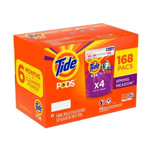 Viên giặt tide pods 3in1 của Mỹ- bịch 42 viên - thùng 4 bịch