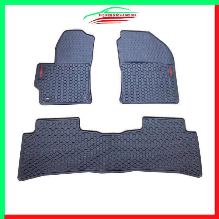 Thảm lót sàn cao su cho xe Cross 2020-2023 mẫu chữ đỏ hàng chuẩn theo xe chịu lực tốt