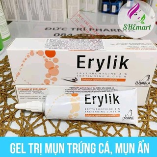 ✅ Erylik dành cho da mụn - hết mụn bọc, mụn mủ, trứng cả, mụn ẩn, mụn đầu đen (Tuyp 30g) CHÍNH HÃNG