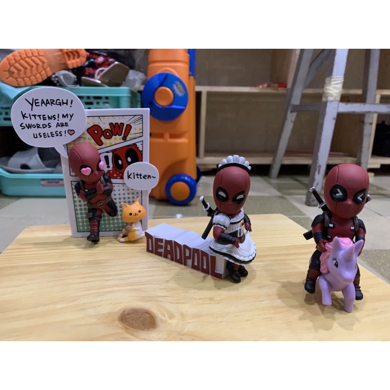 ĐỒ CHƠI MÔ HÌNH BEAST KINGDOM MINI EGG ATTACK DEADPOOL