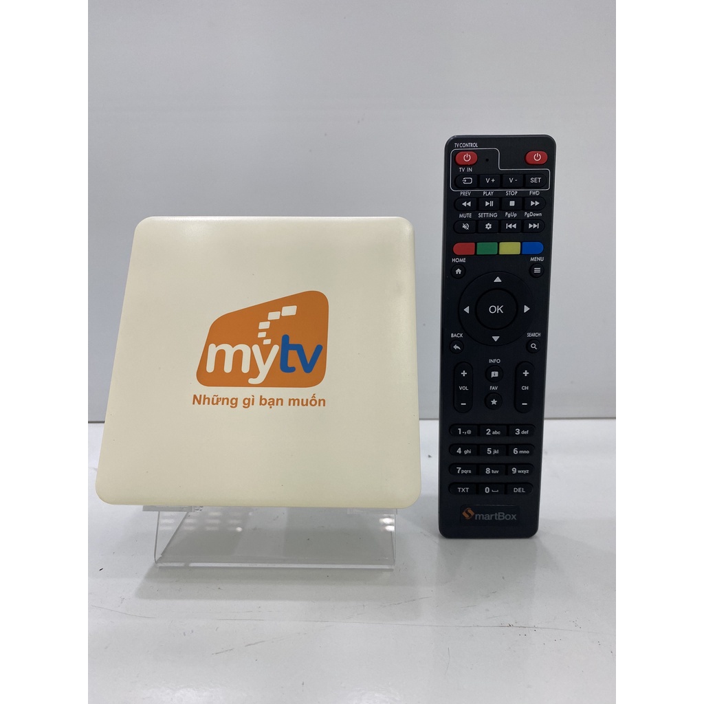 [Mã BMBAU50 giảm 7% đơn 99K] Điều khiển Smartbox Android MyTV VNPT Technology có tìm kiếm giọng nói