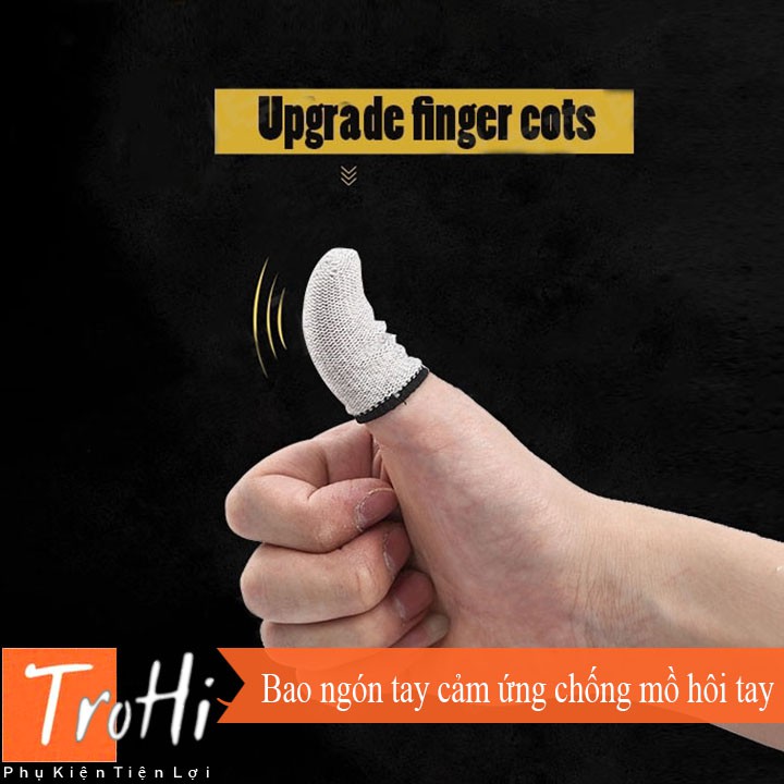 Bao ngón tay cảm ứng, Găng Tay Cảm Ứng giúp chơi game PUBG, Liên quân, Free Fire hay và siêu mượt | BigBuy360 - bigbuy360.vn