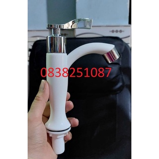 Vòi lavabo lạnh nhựa cao