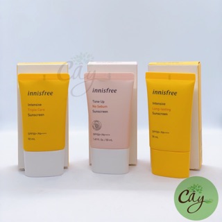 Kem Chống Nắng Innisfree Intensive Triple Care - Long Lasting- Tone Up