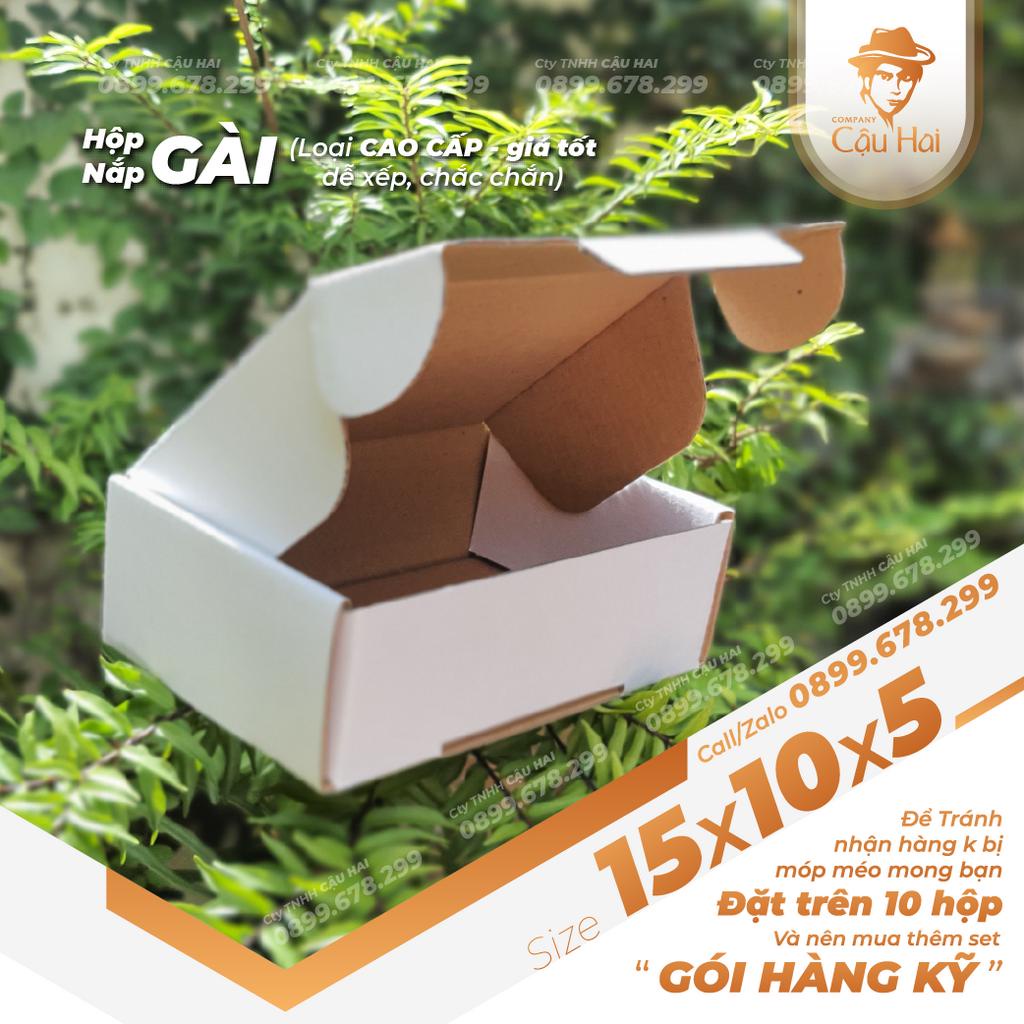Hộp carton 15x10x5