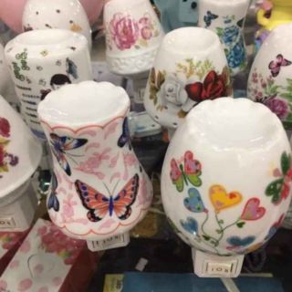 (BG) Đèn ngủ xông tinh dầu sứ mini