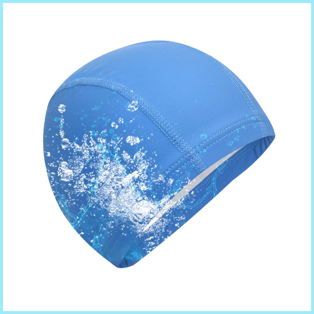 Mũ Bơi Chất Liệu PU Co Giãn Chống Thấm Nước Cho Nam Và Nữ
