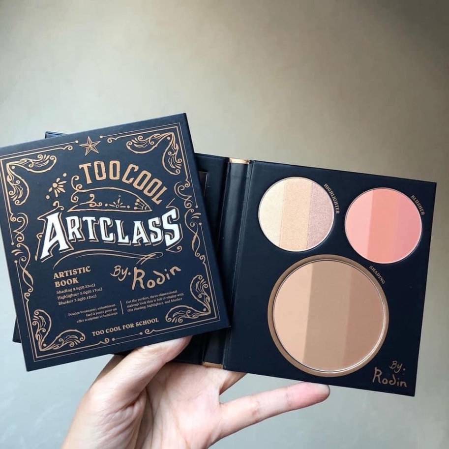Phấn tạo khối đa năng Too Cool For School Art Class Artistic Book By Rodin Shading 9.5g gồm tạo khối, bắt sáng, má hồng | BigBuy360 - bigbuy360.vn