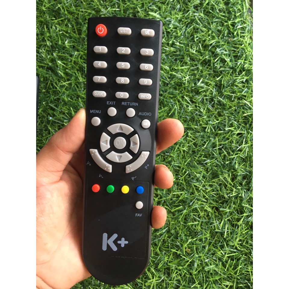 Remote Điều khiển K+ tròn , Remote truyền hình kỹ thuật số K+