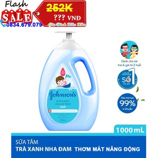 Sữa tắm Johnson's Baby thơm mát năng động - Chai 1000ml
