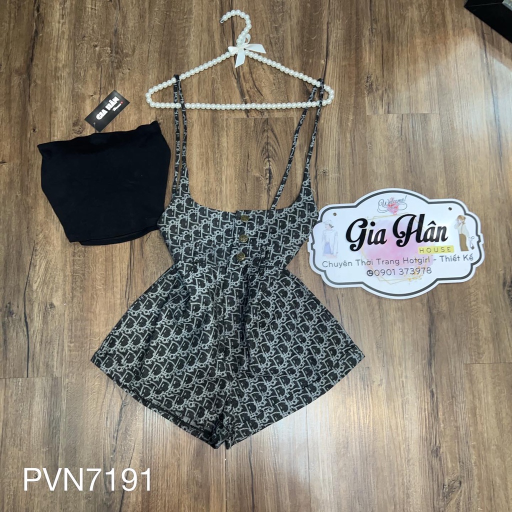 Bộ yếm jean Phiên bản mới