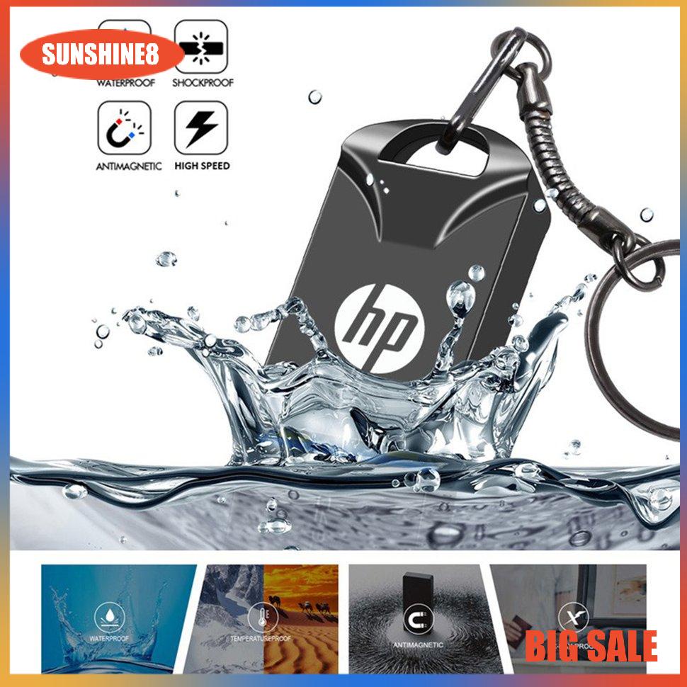 【SUN】Flash Drive 4G Memory Stick Black High Speed Metal PC Laptop Stylish U Disk