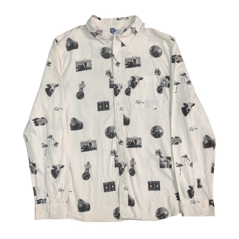 2hand shirt tay dài H&M