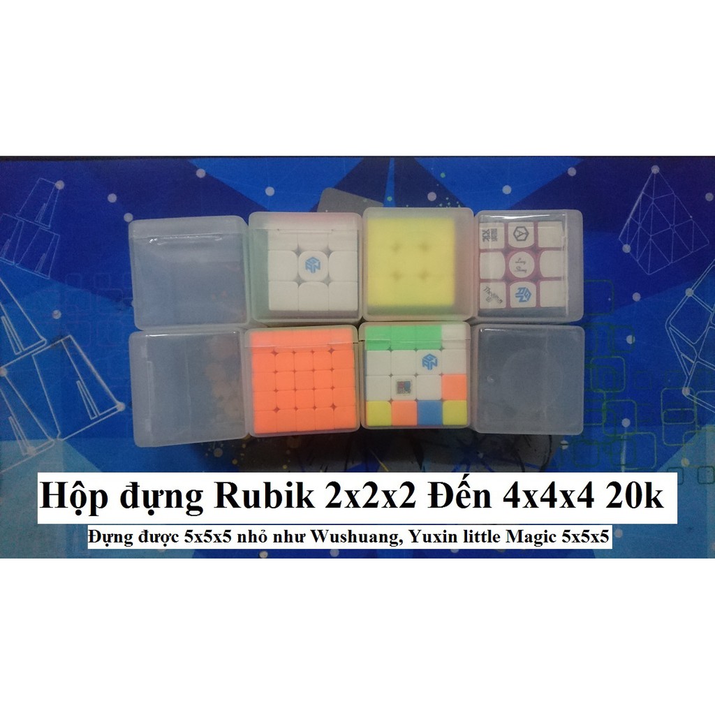 Phụ kiện Rubik Hộp đựng Rubik