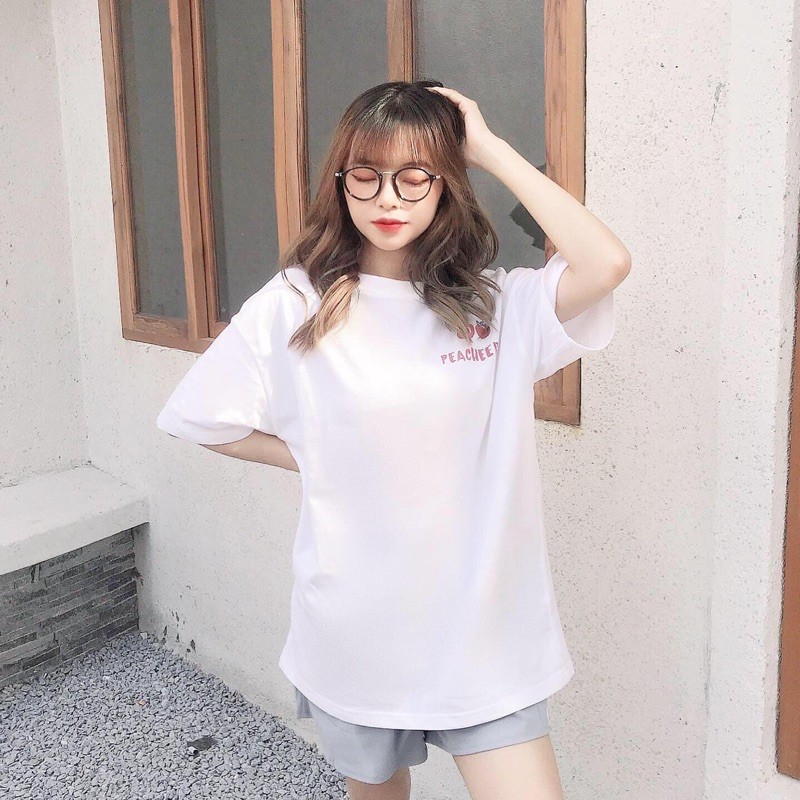 UPZ Áo thun peachee bae