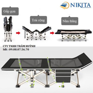 [CHÍNH HÃNG] GIƯỜNG GẤP VĂN PHÒNG NIKITA NKT-TT02