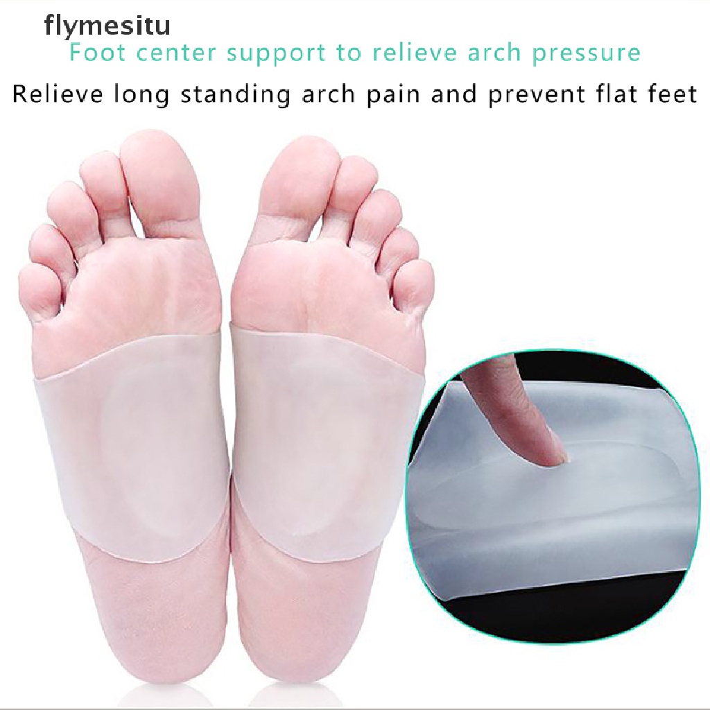 Fesu Professional Orthopedic Arch Support Foot Pad For Flat Feet Corrector Cushion .