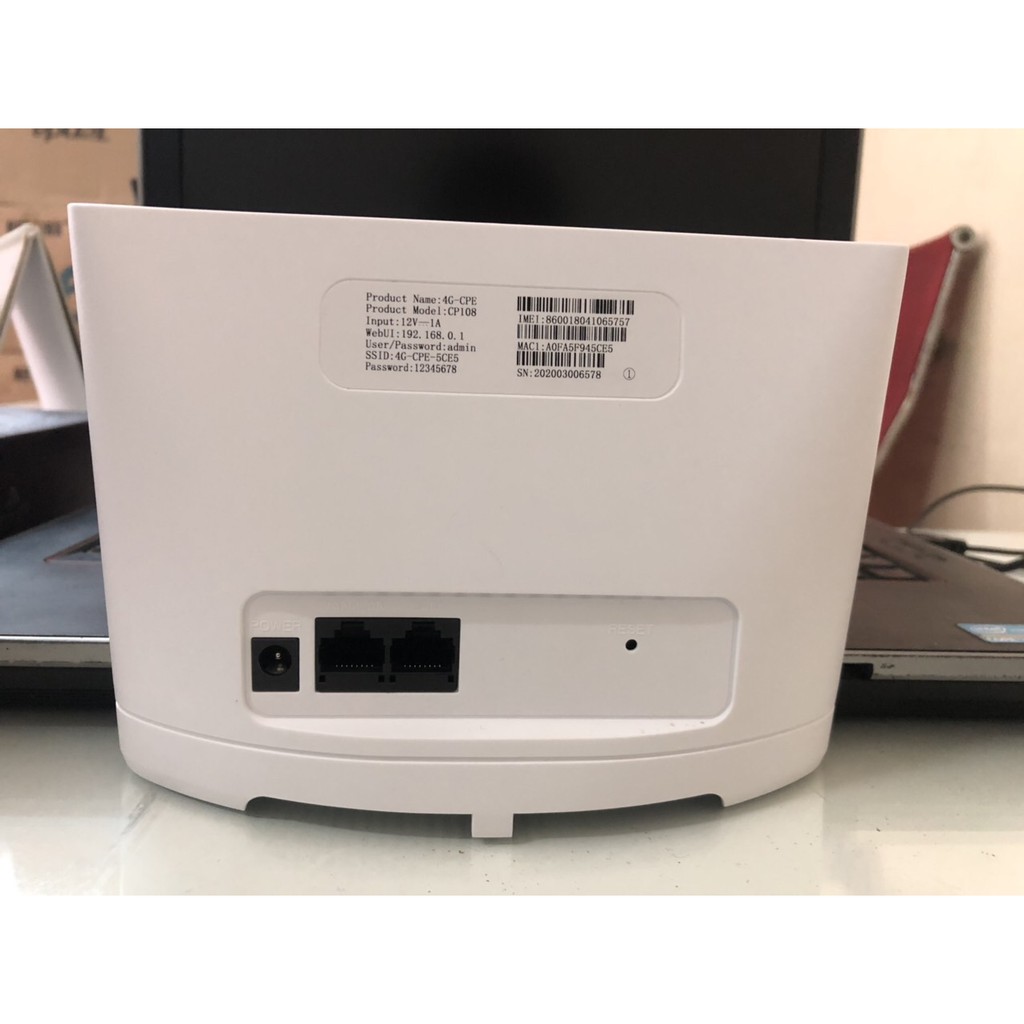 Bộ phát wifi dùng sim 3G 4G CP 108, Bộ phát wifi 2 cổng LAN  dùng sim tiện lợi, phù hợp cho khu vực chưa có cáp quang | BigBuy360 - bigbuy360.vn
