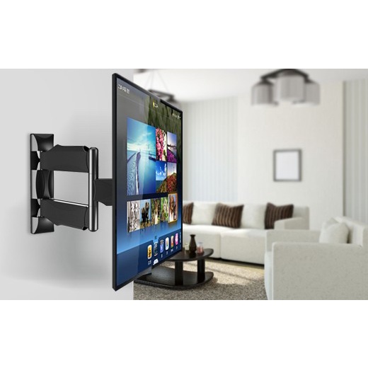 Khung treo tivi xoay đa năng từ 32 - 55 inch NB-P4 - Tải trọng tối đa 27Kg - Xoay mọi góc độ