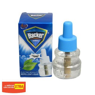Tinh dầu đuổi muỗi hacker, không mùi hàng chuẩn loại 1
