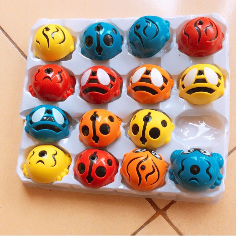 Hộp 16 con bọ rùa  quay cho bé yêu(SHOP GIÁ SỈ)