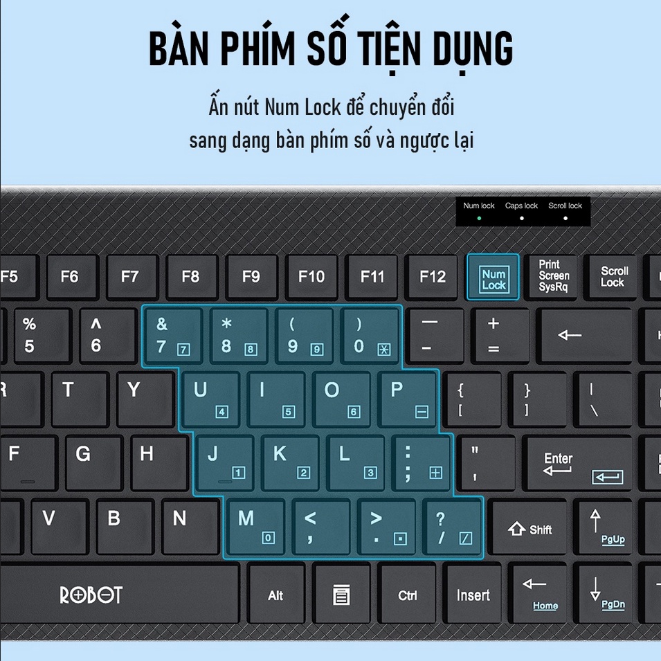 BÀN PHÍM MINI ROBOT RK10