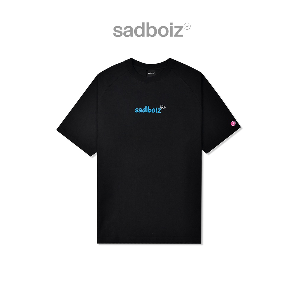 Áo thun SADBOIZ Teddycry Typo Black