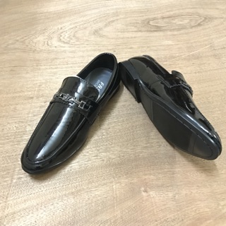 Giày lười da bóng 1