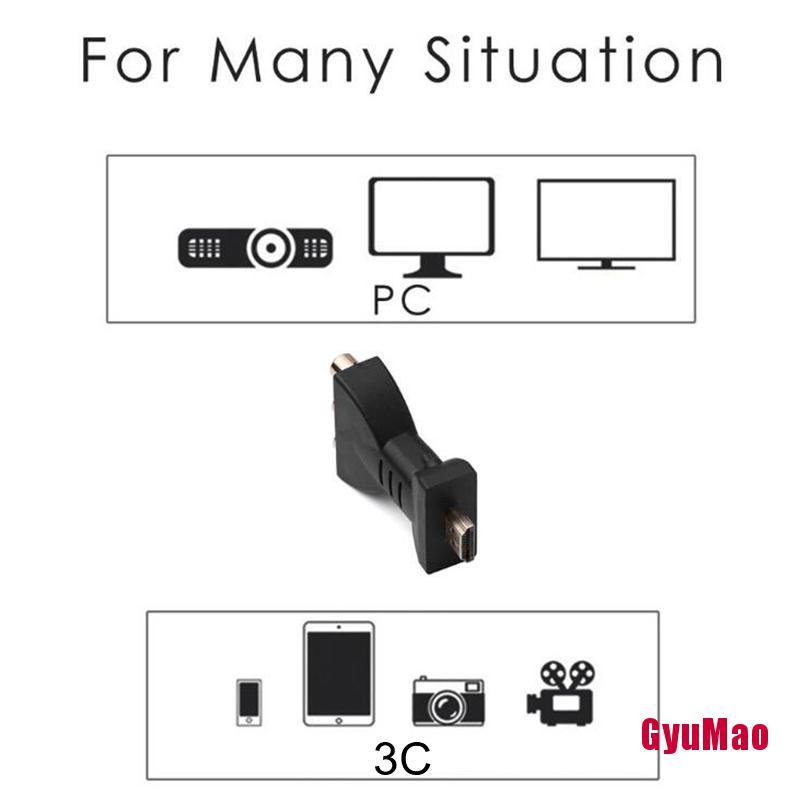 Cáp Chuyển Đổi Tín Hiệu Kỹ Thuật Số rx1GUMO 1080p HDMI Sang VGA AV RCA