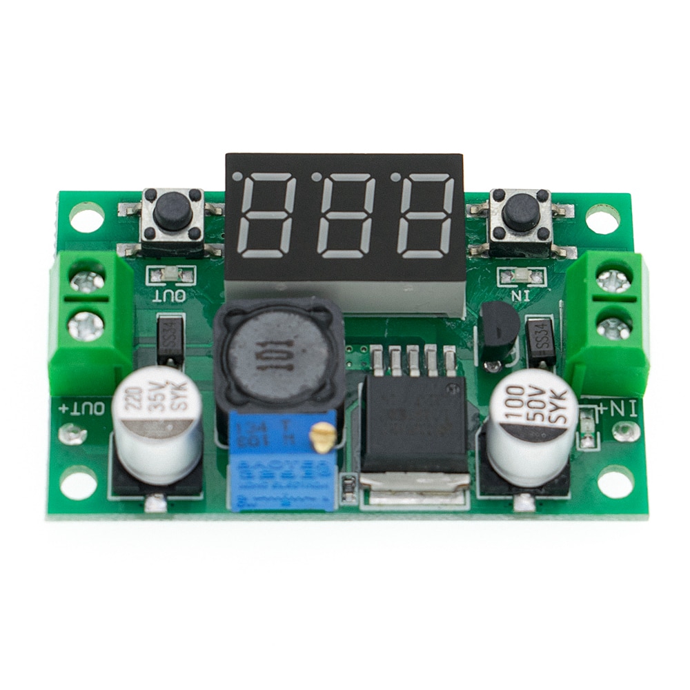 Mô Đun Hạ Áp Lm2596 3a Dc-Dc + Vôn Kế Lm2596S-Adj 4-40v Sang 3.3v / 5v / 9v / 12v / 24v | BigBuy360 - bigbuy360.vn