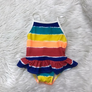 Áo bơi 7 sắc cầu vồng size 18-24m fom bé Gymboree_hàng chính hãng Anh