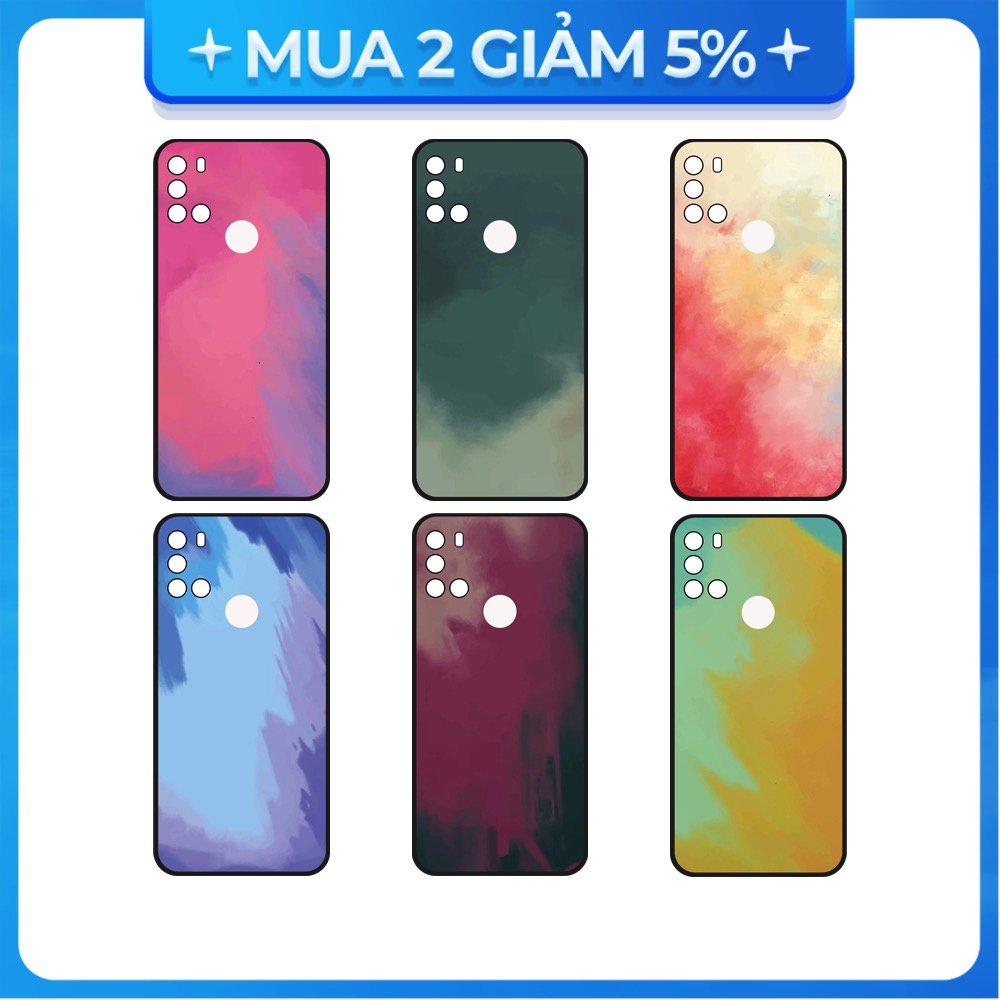 Ốp lưng Vsmart Joy 3/Joy 4/Active 3/Bee 3/Live/...dẻo đen hình Water Colour