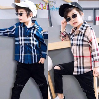 Áo sơ mi cho bé trai hàng qccc siêu cấp