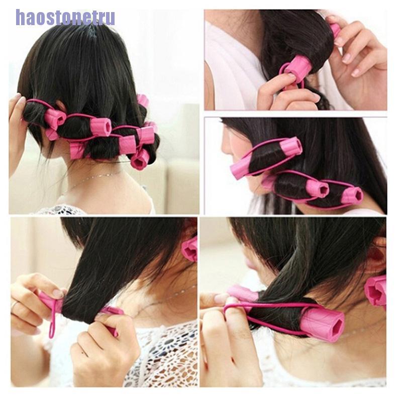 Set 6 Lô Uốn Tóc Xốp Ma Thuật DIY