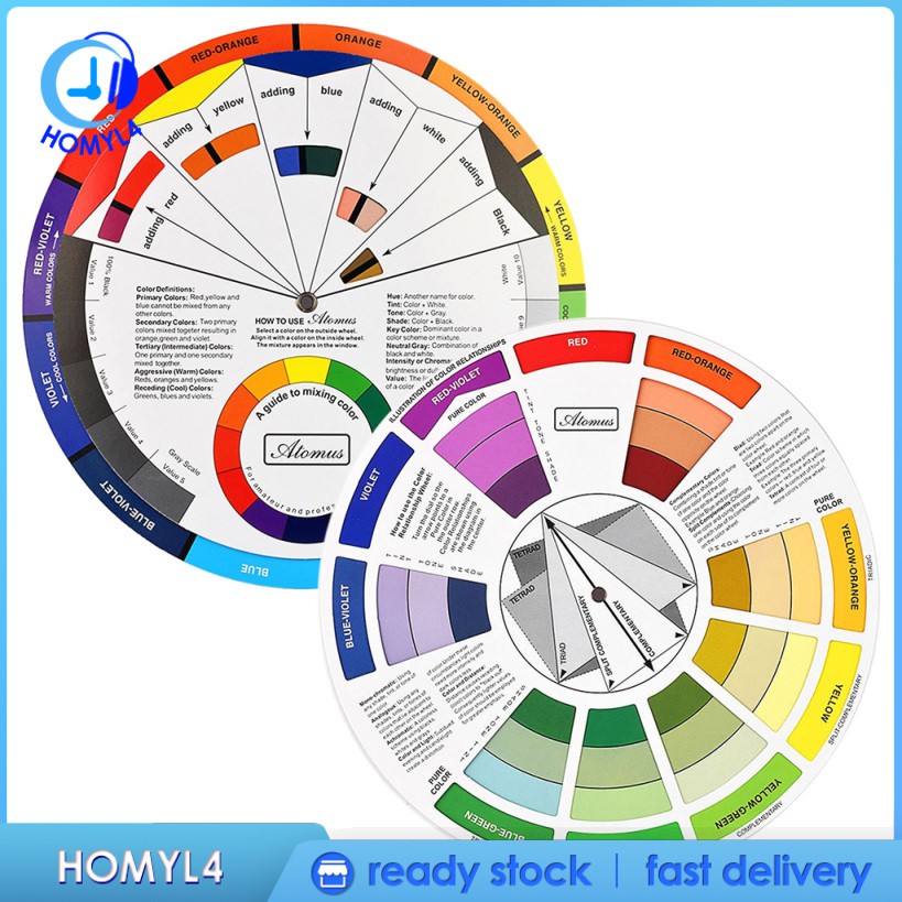 Bảng hướng dẫn phối màu dạng xoay tiện dụng CAMILA